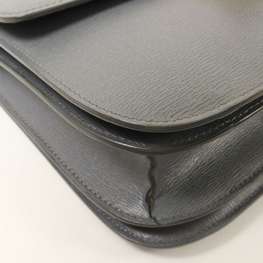 CELINE 牛皮皮革Classic Box Medium肩背袋-11