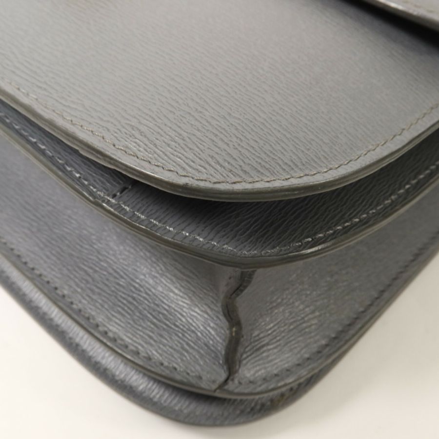 CELINE 牛皮皮革Classic Box Medium肩背袋-12