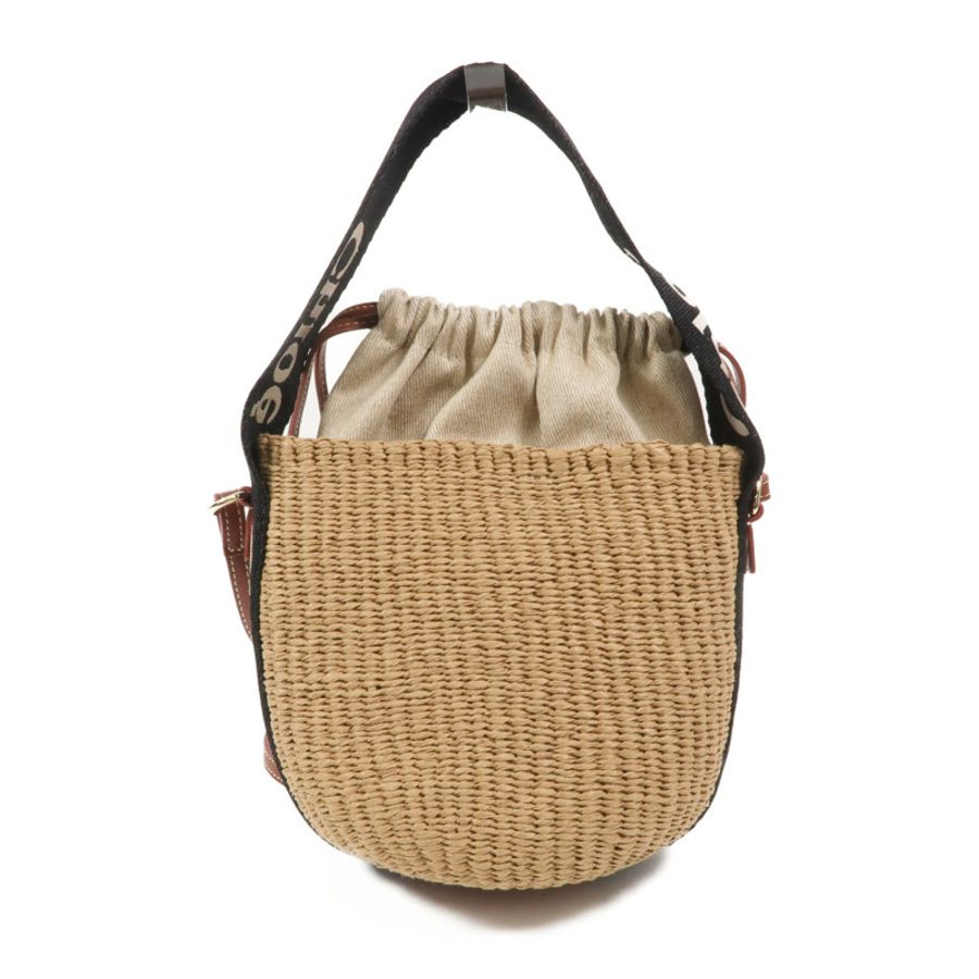Chloe 藤料Small Woody Basket手挽肩背兩用袋-1