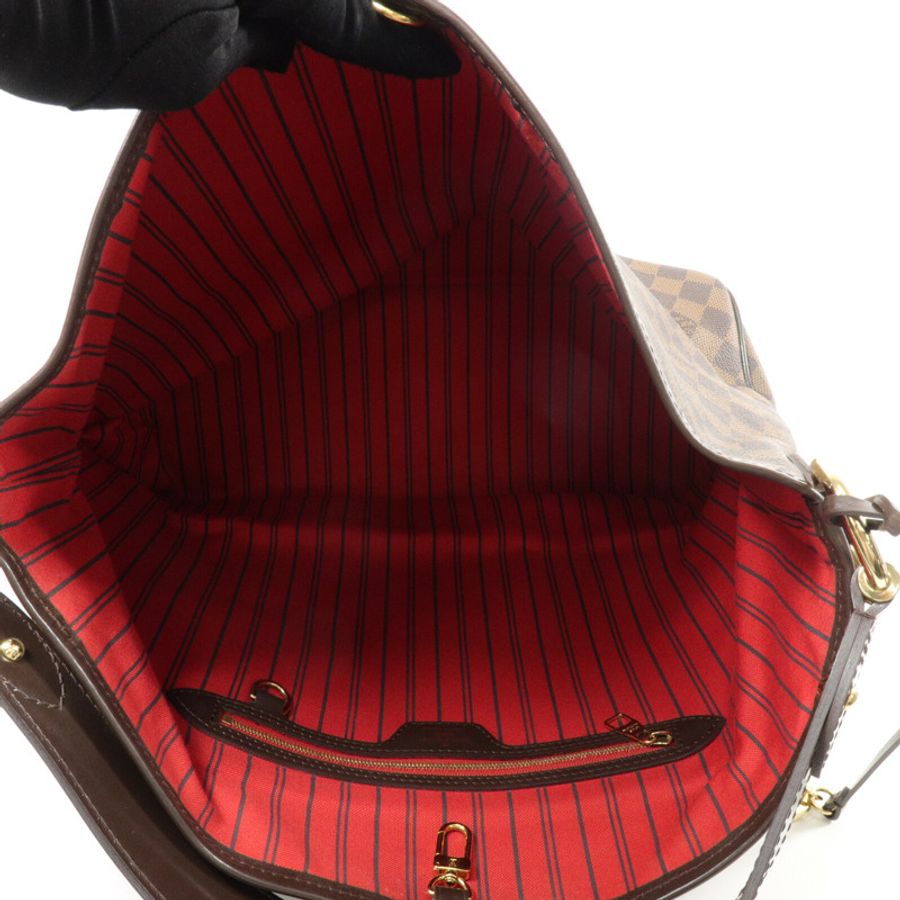 LOUIS VUITTON Damier Delightful MM肩背袋-4