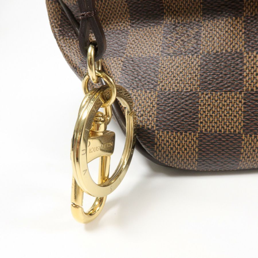 LOUIS VUITTON Damier Delightful MM肩背袋-9