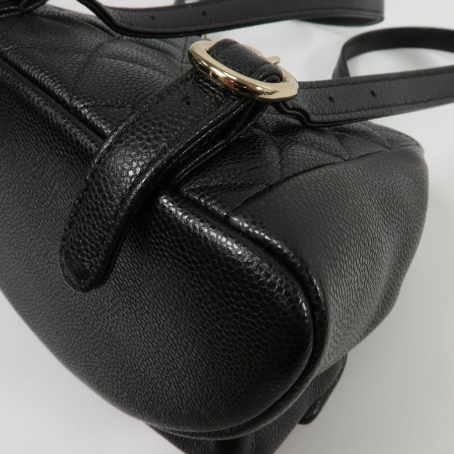 CHANEL 牛皮皮革Mini Duma背包-14