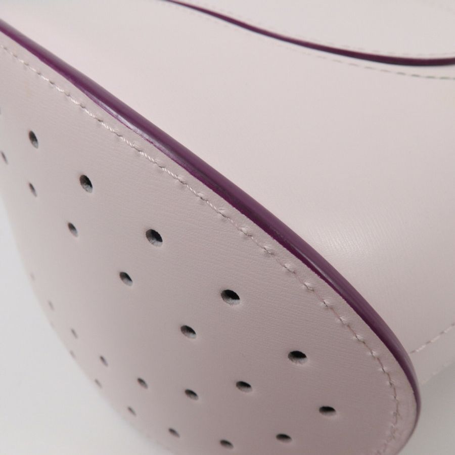 Delvaux 牛皮皮革Pin Mini Bucket鏈帶手挽肩背兩用袋-12