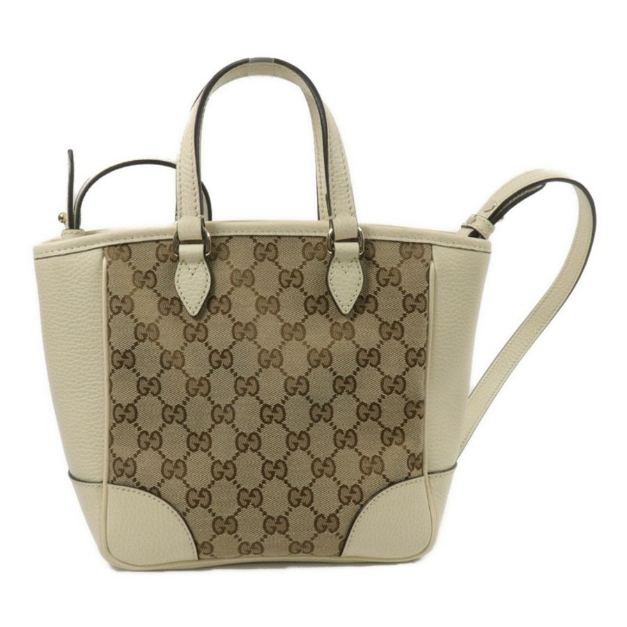 GUCCI 帆布2 Way Bag手挽肩背兩用袋妝-2