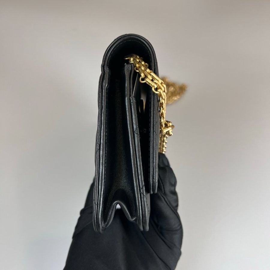 CHANEL 2.55 復古小牛皮WOC包 油蠟黑 A70328/晶片款-3