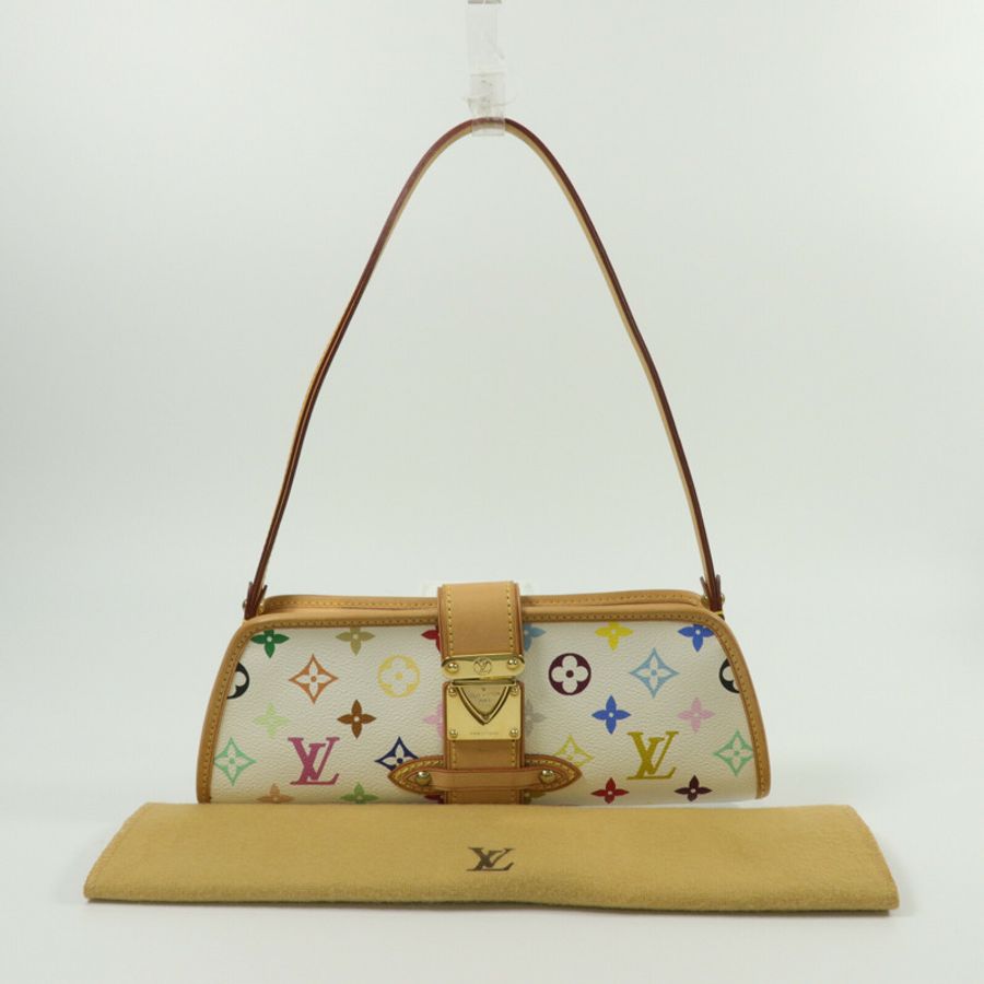 LOUIS VUITTON Monogram Multicolor Shirley肩背袋-8
