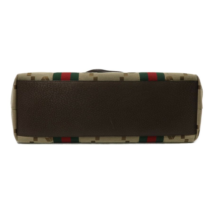 GUCCI 塗層帆布Gucci X Palace Medium Tote手挽袋-3