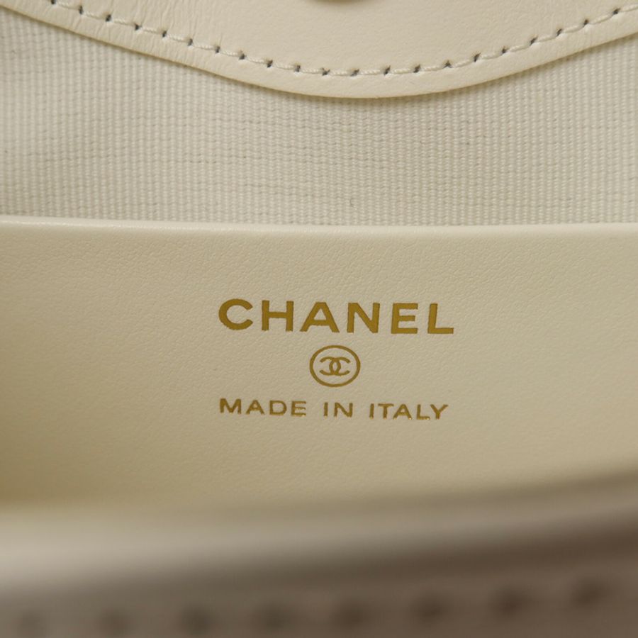 CHANEL 牛皮皮革Chanel 31 Nano鏈帶手挽肩背兩用袋-5