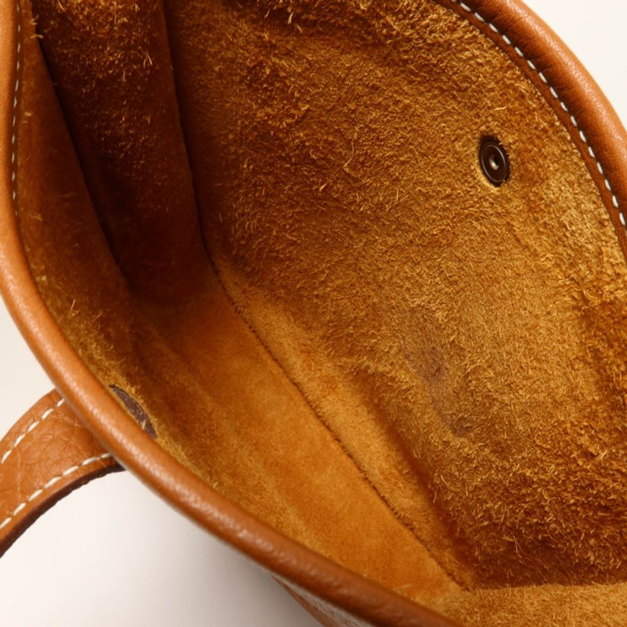 HERMES Clemence皮革Evelyne TPM肩背袋Gold-4