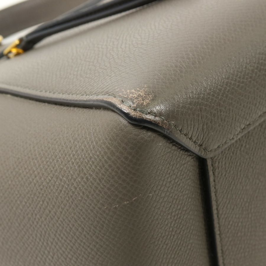 CELINE 牛皮皮革Micro Belt Bag手挽肩背兩用袋-13