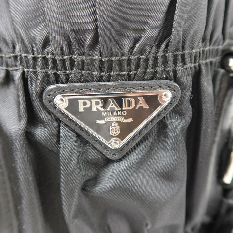 PRADA 尼龍Shoulder Bag手挽肩背兩用袋-8