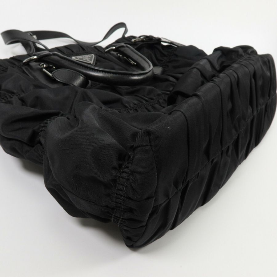 PRADA 尼龍Shoulder Bag手挽肩背兩用袋-11