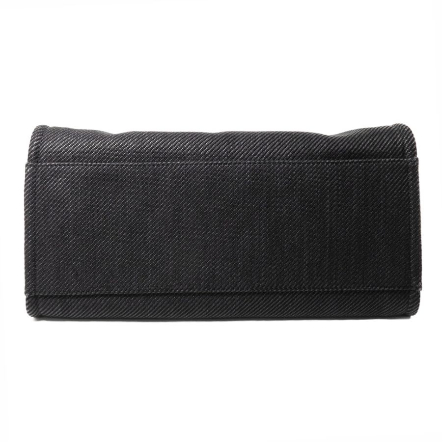 CHANEL 帆布Deauville Tote鏈帶手挽肩背兩用袋-3