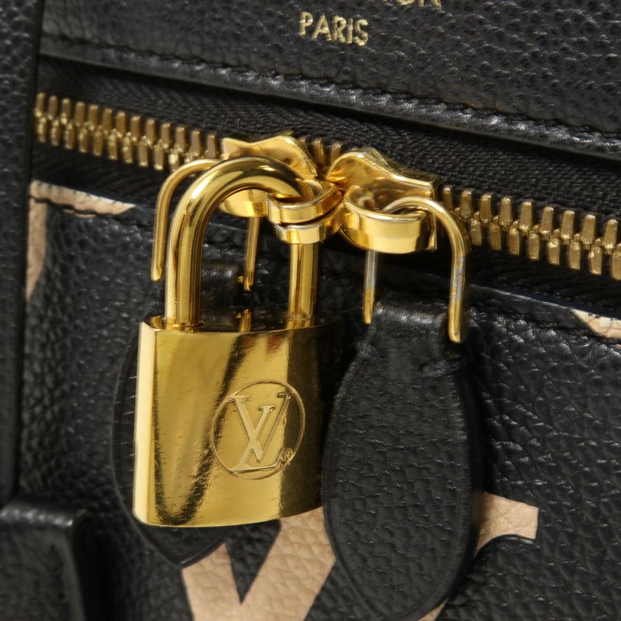 LOUIS VUITTON Monogram Empreinte Vanity PM鏈帶手挽肩背兩用袋-9