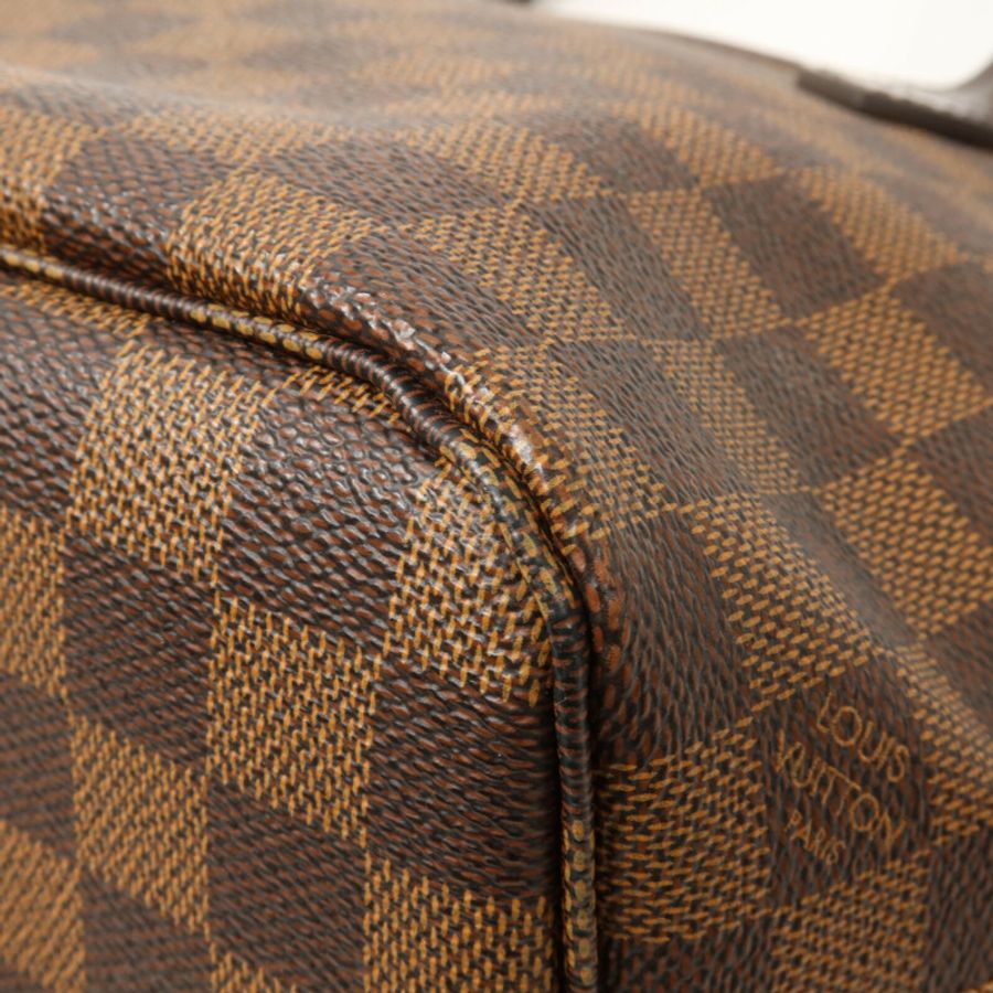 LOUIS VUITTON Damier Neverfull PM手挽袋-9