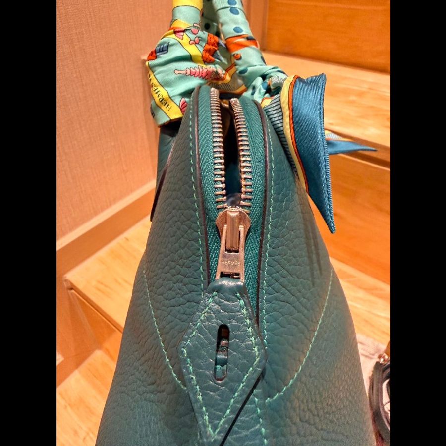 Hermès Bolide 保齡球包 Togo皮-4