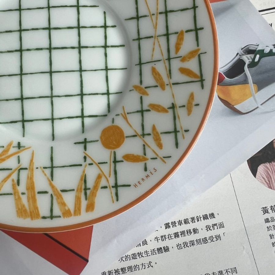 ::Hermès:: 花園漫步A Walk in the Garden 系列茶杯與茶碟組 A Walk in the Garden tea cup and saucer-6
