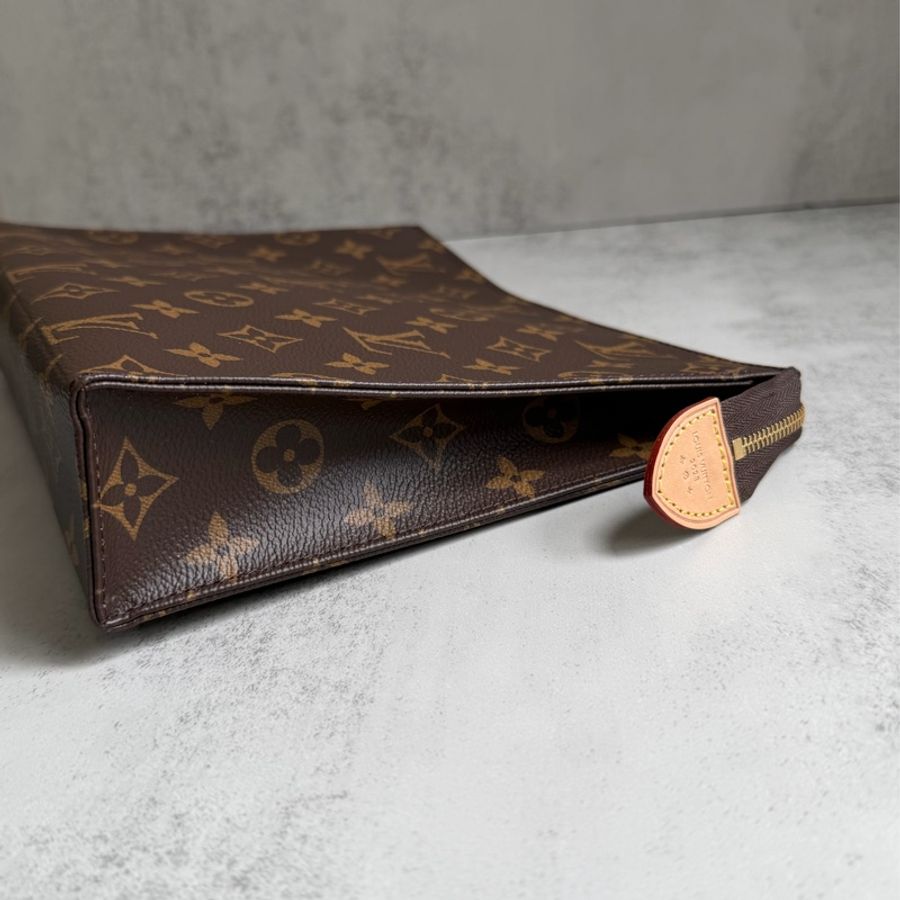 LV 手拿包 洗漱包 晶片款-5