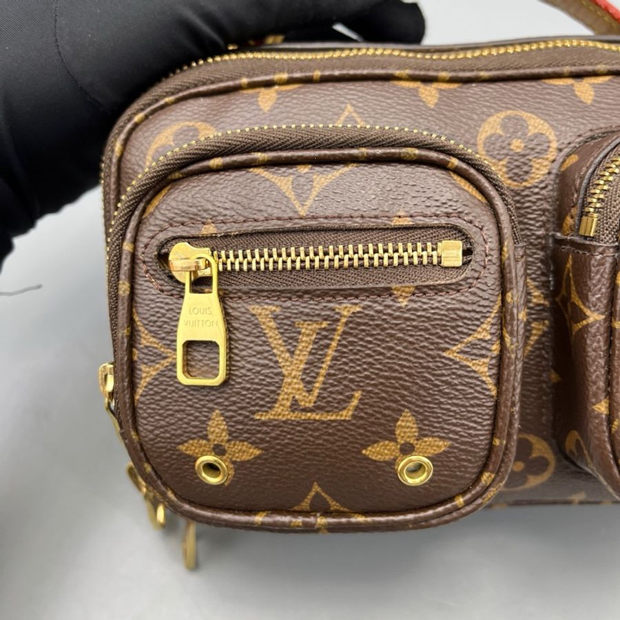 🌷芯片款! Louis Vuitton LV Utility Crossbag 老花炸藥包-13