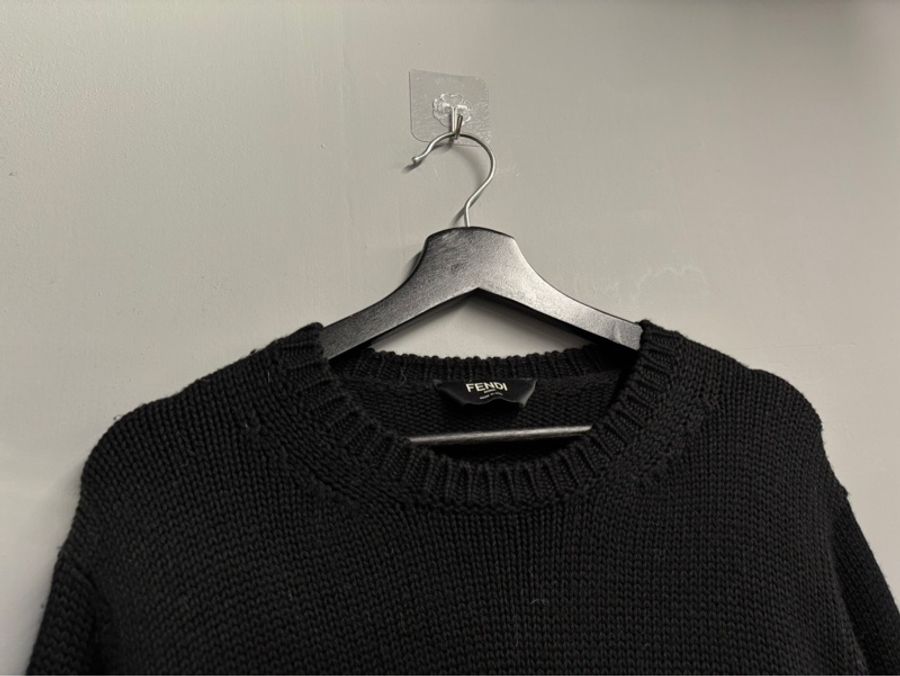超便宜🌟Fendi Logo針織羊毛毛衣|Classic Trend CT精品|台北東區實體-4