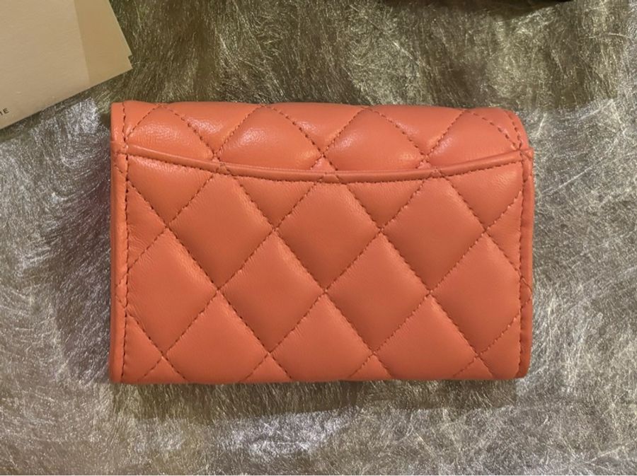 CHANEL 香奈兒粉色零$包,超美滴~-2