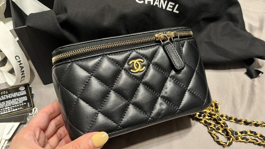 Chanel 金球方盒子-8