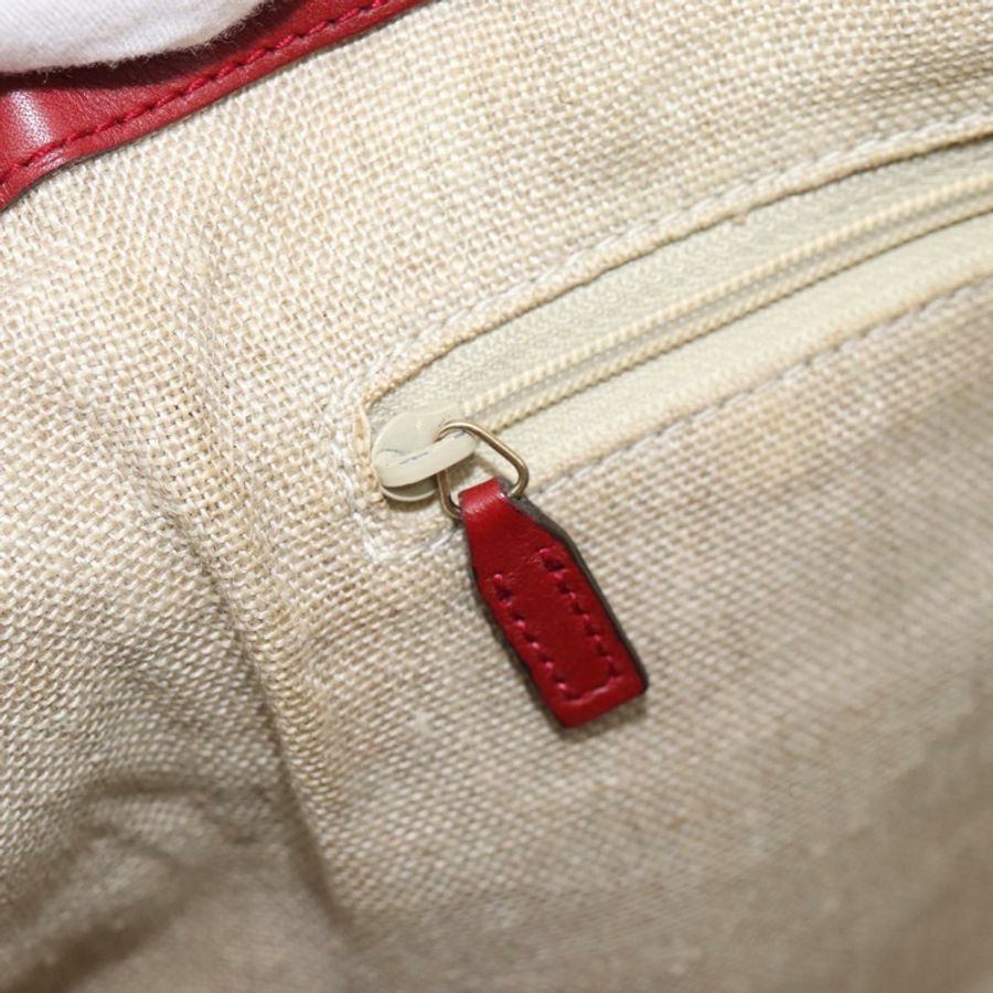 【日本直送】GUCCI Micro GG帆布手提包 2way 紅色金色 449656 正品 ka4811A-22