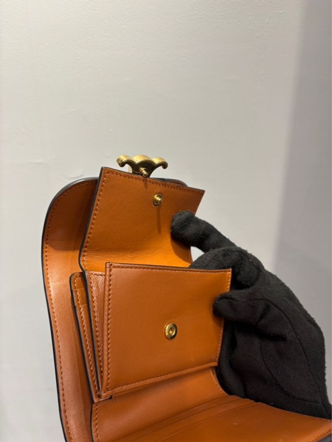 Celine 織物皮革拼接錢包|Classic Trend CT精品|台北東區實體-1