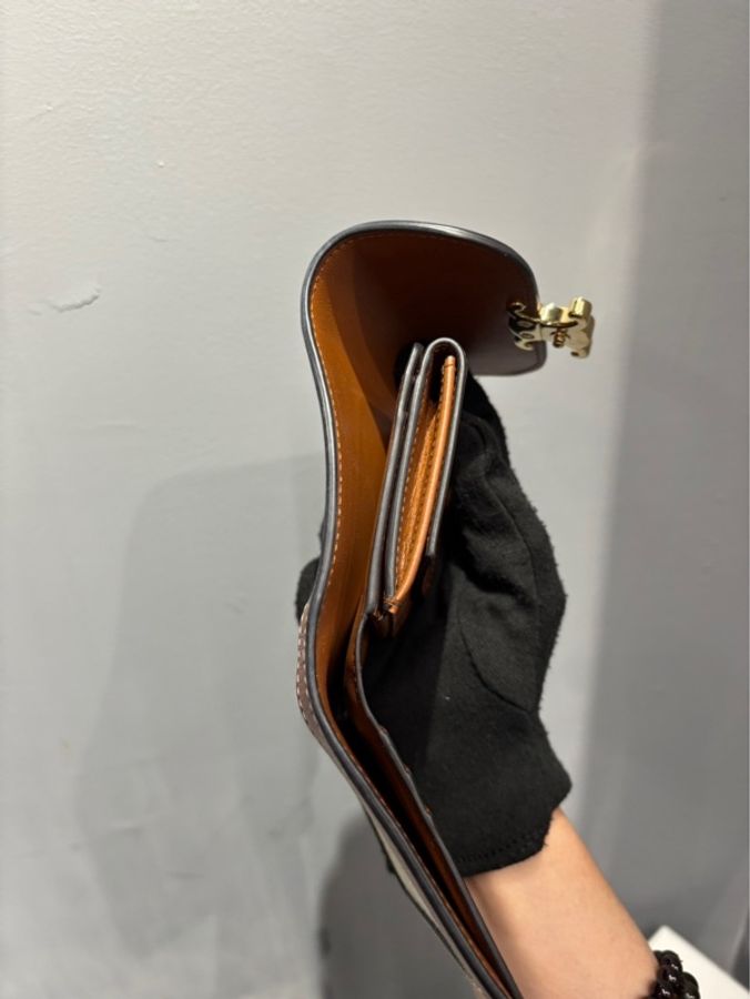 Celine 織物皮革拼接錢包|Classic Trend CT精品|台北東區實體-2