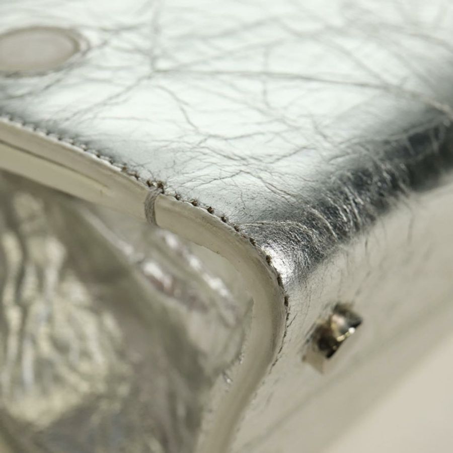 【日本直送】Christian Dior 皮革肩背包 銀色 正品 184980V-17