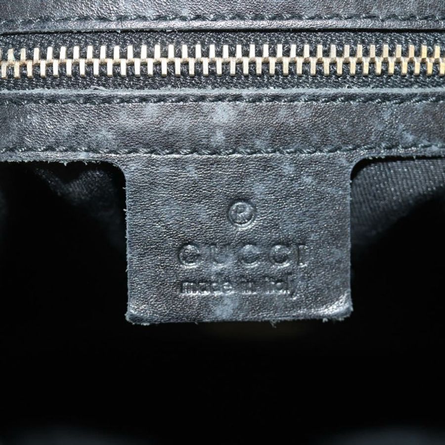 【日本直送】GUCCI GG帆布肩背包 黑色 金色 189884 正品 185693V-19
