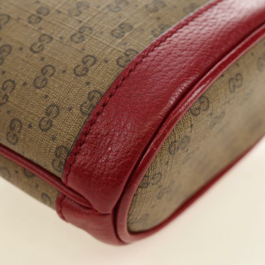【日本直送】GUCCI GUCCI × Doraemon 聯名款 Micro GG Supreme 手提包 PVC 米色 金色 647801 正品 185900M-16