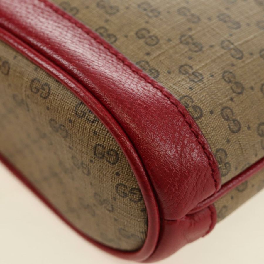【日本直送】GUCCI GUCCI × Doraemon 聯名款 Micro GG Supreme 手提包 PVC 米色 金色 647801 正品 185900M-17