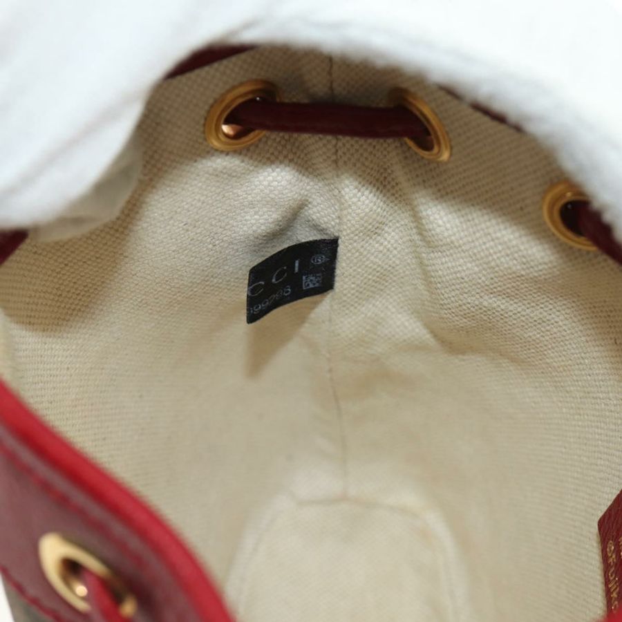 【日本直送】GUCCI GUCCI × Doraemon 聯名款 Micro GG Supreme 手提包 PVC 米色 金色 647801 正品 185900M-23
