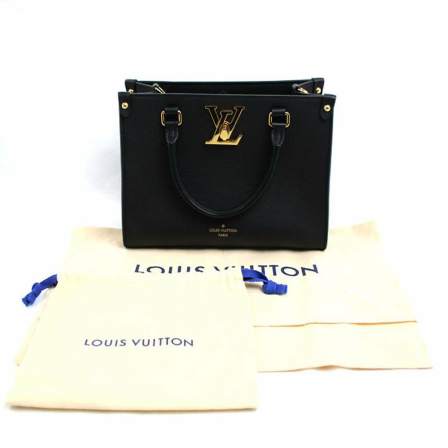路易威登 Lock & Go 手提包,黑色,M22311,兩用,女士-7