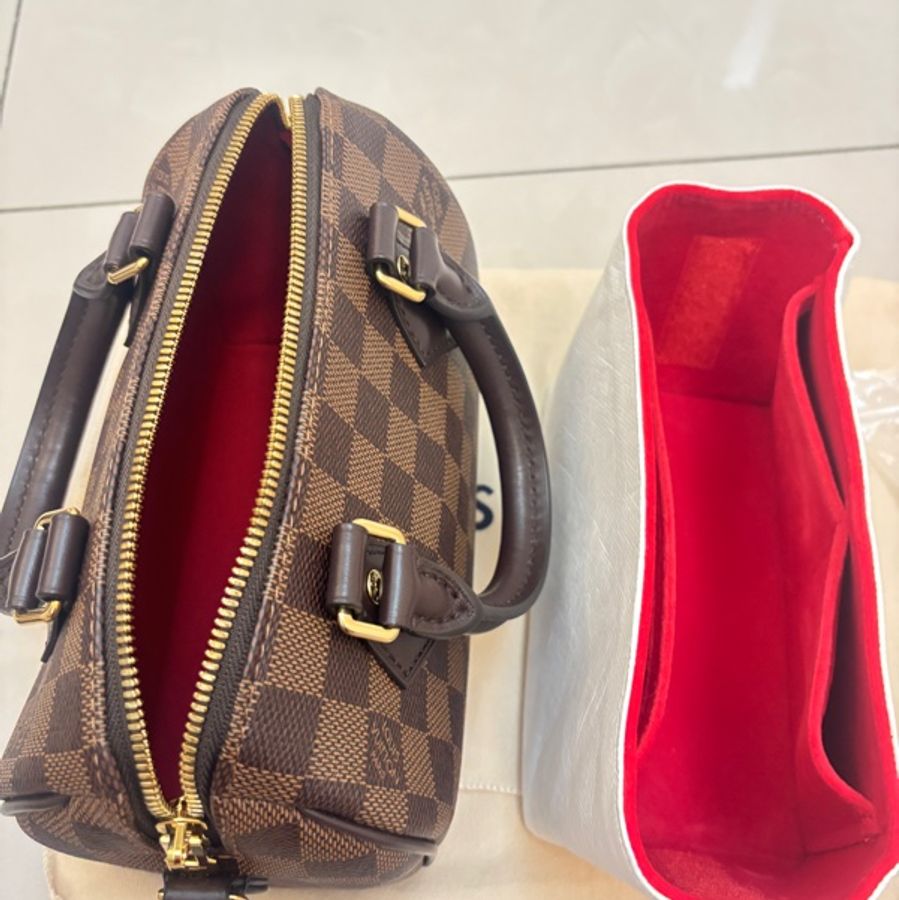 LV Louis Vuitton 棋盤格speedy 20芯片款-26