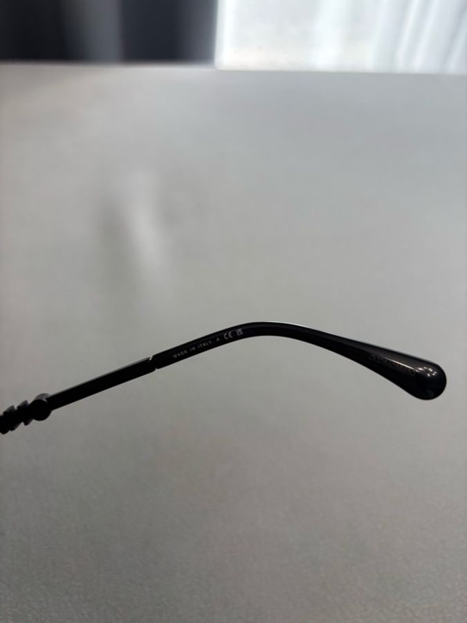 Chanel 香奈兒金屬飛官光學眼鏡2214 金屬黑字母-8