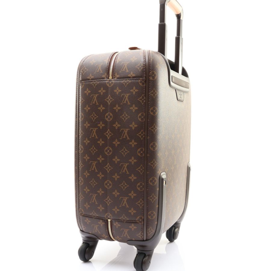 棕色 原花帆布 Zephyr 55 行李箱【LOUIS VUITTON LV 路易威登】 M23030-1