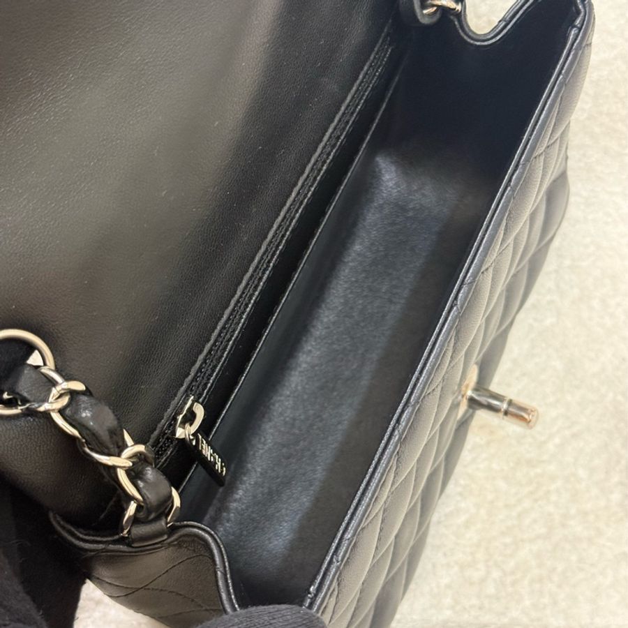(澳門購證🇲🇴全配)Chanel 經典黑銀方胖子-8