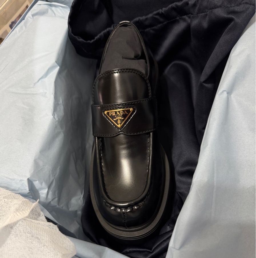 prada 樂福鞋 有增高-5