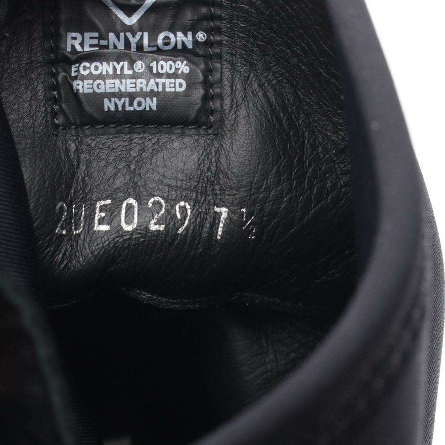 PRADA Re-Nylon Monolith Gabardine 女用尼龍橡膠短靴 2UE029 黑色 7.5 碼-5