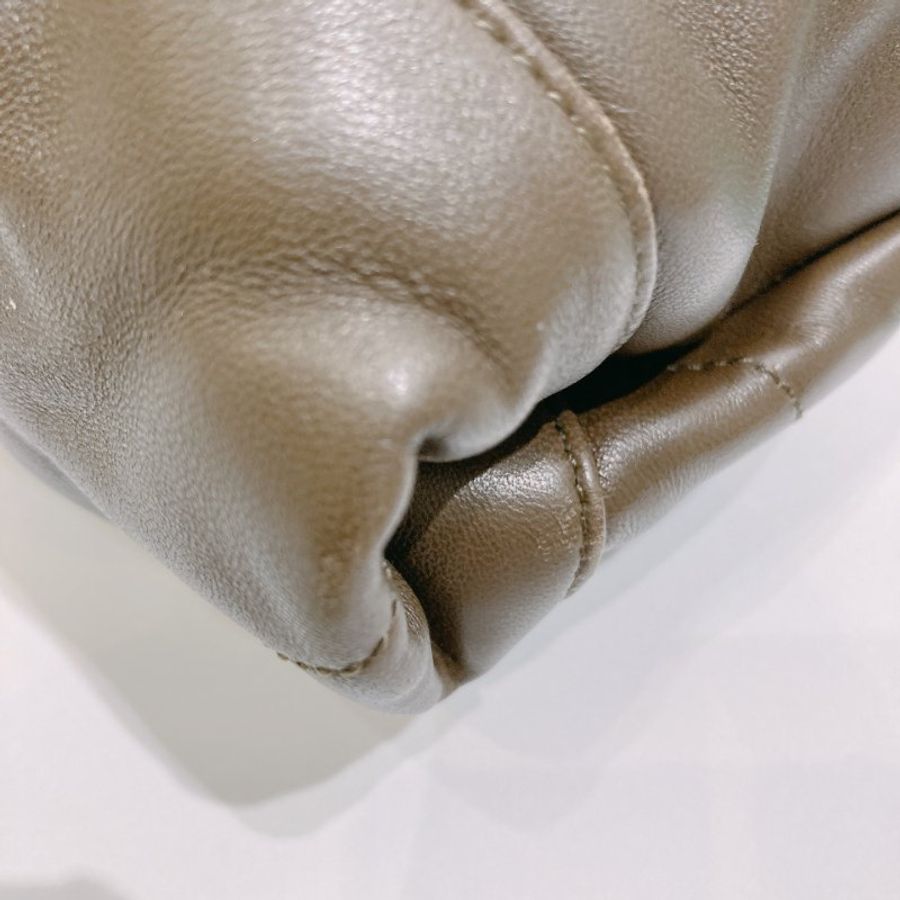 TW4901	Saint Laurent 聖羅蘭鍊帶單肩包包 Jamie Shopping Tote Bag Small Lambskin Dark Green-6