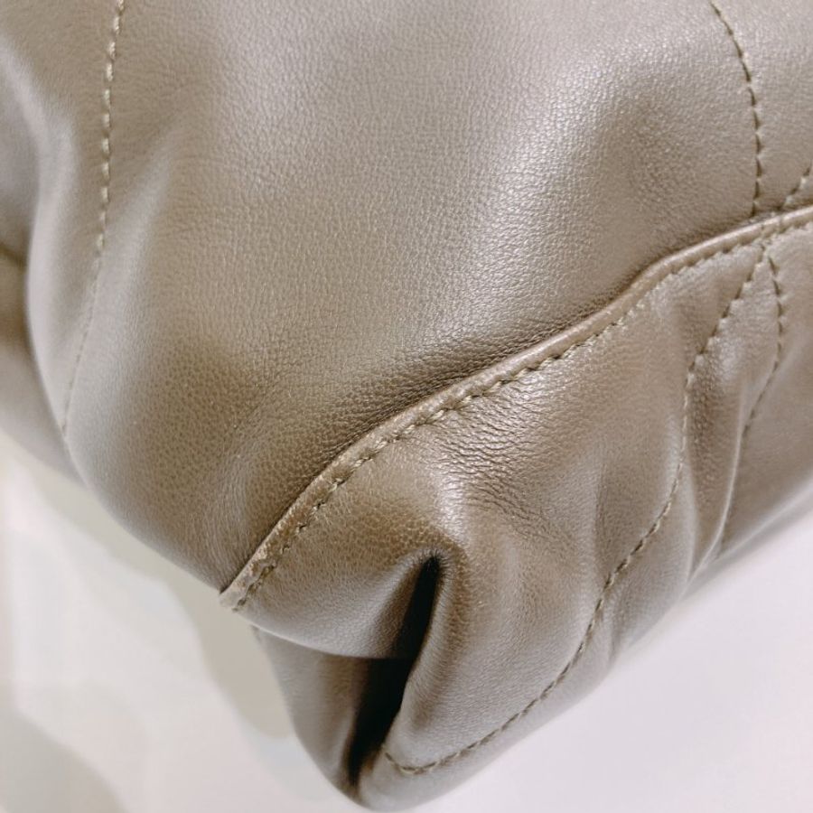 TW4901	Saint Laurent 聖羅蘭鍊帶單肩包包 Jamie Shopping Tote Bag Small Lambskin Dark Green-23