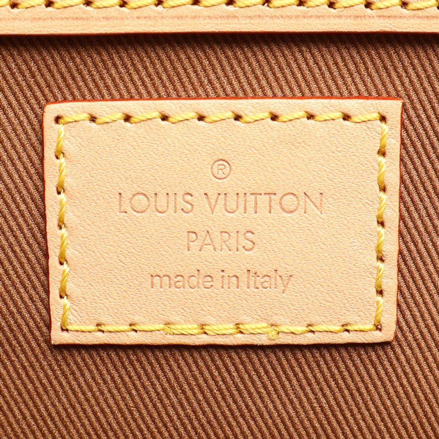 棕色 原花帆布 Montsouris Mini 後背包【LOUIS VUITTON LV 路易威登】 M11199-4
