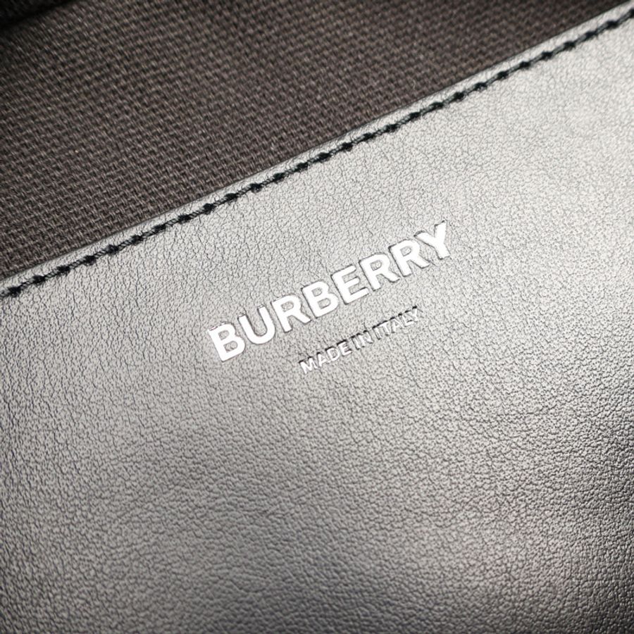 黑色 牛皮 腰包【BURBERRY 巴寶莉】 8017517-5