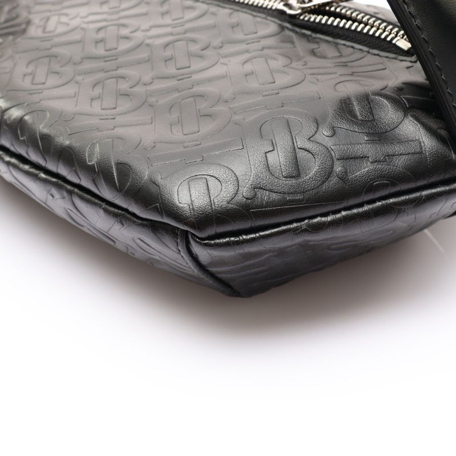 黑色 牛皮 腰包【BURBERRY 巴寶莉】 8017517-10
