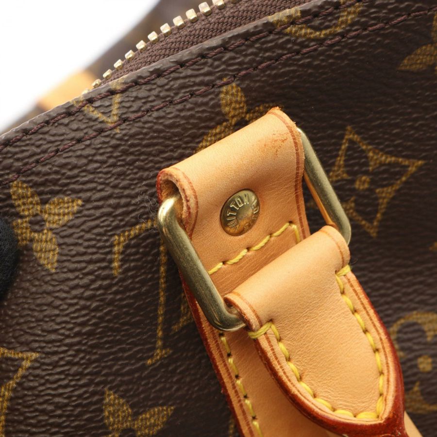 路易威登 Keepall 55 旅行手提包 M41424 Monogram 皮革 棕色 二手-8