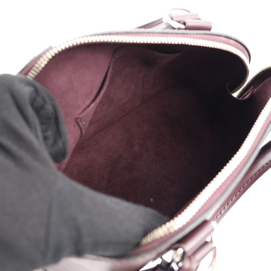 紫色 Epi水波紋 牛皮 Alma BB 兩用包【LOUIS VUITTON LV 路易威登】 M40855-2