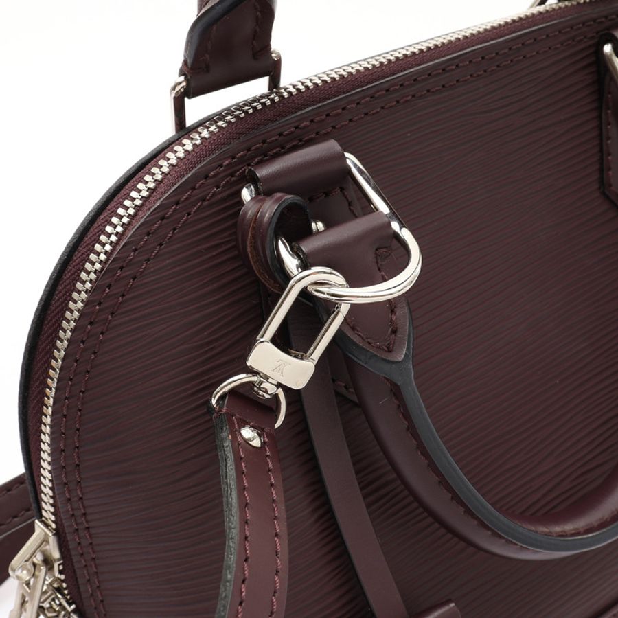 紫色 Epi水波紋 牛皮 Alma BB 兩用包【LOUIS VUITTON LV 路易威登】 M40855-6