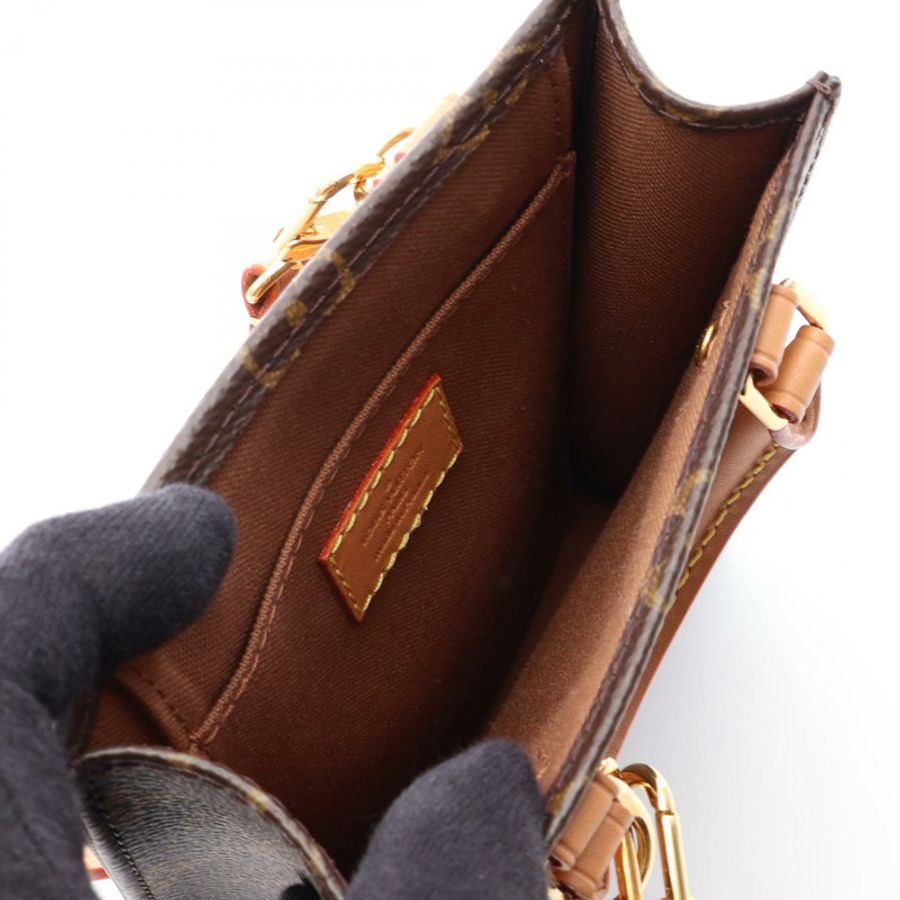 路易威登 Petite Sac Plat 斜背包 M69442 Monogram 皮革-2